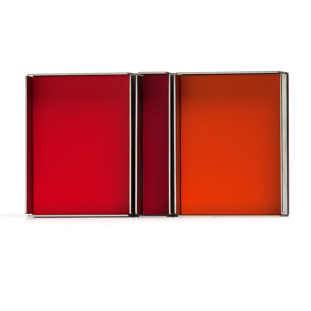 carl dau Ansteckschmuck M - BROSCHE E 2 rot berlin