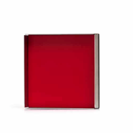 Ansteckschmuck M - BROSCHE E 3 rot carl dau berlin schmuck