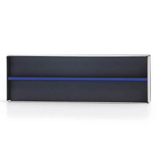 Ansteckschmuck M - BROSCHE E 6 blau carl dau