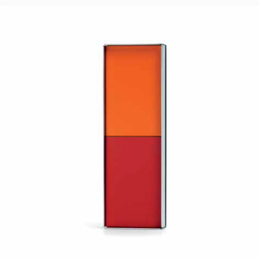 Ansteckschmuck M - BROSCHE E 8 orange carl dau berlin