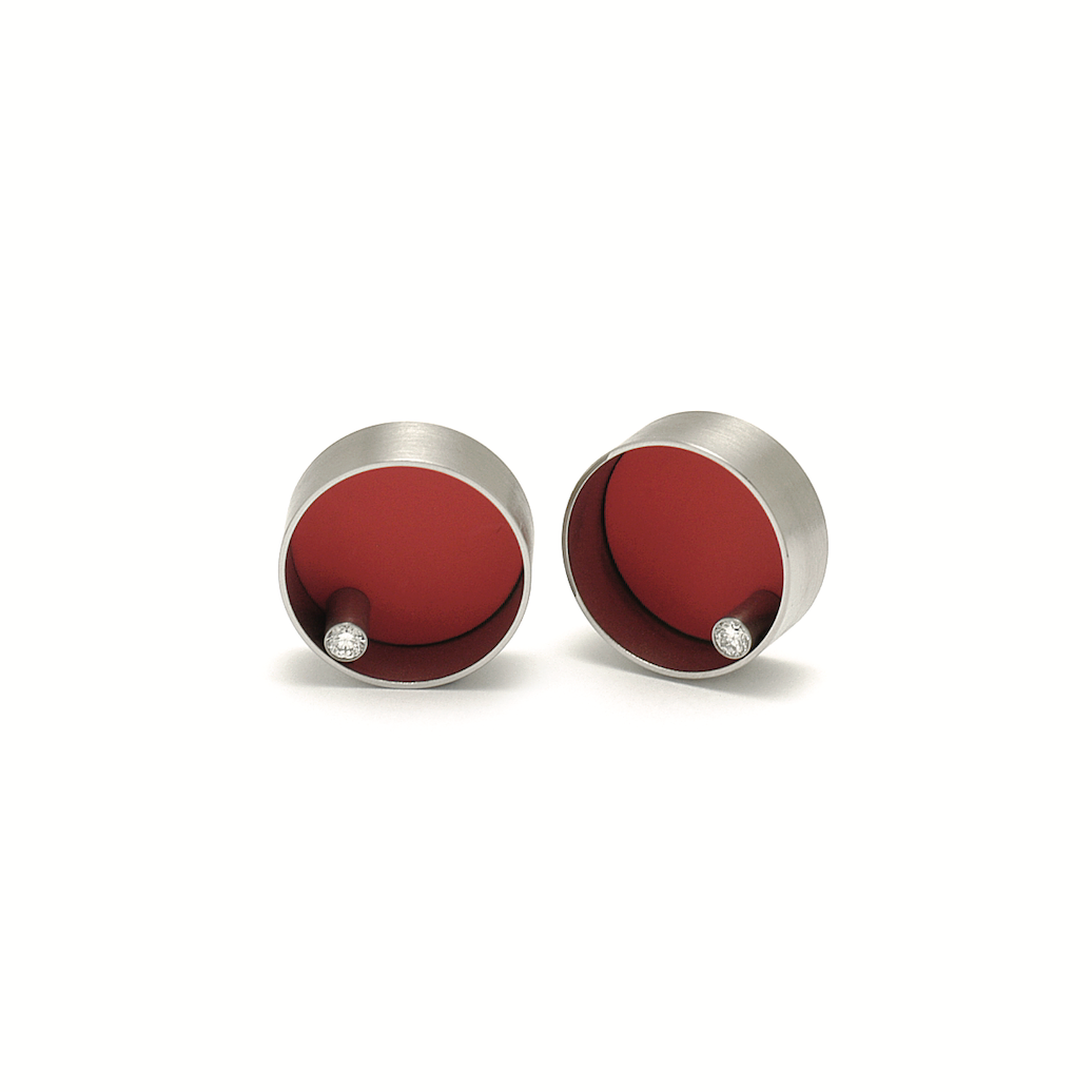 carl dau berlin Ohrschmuck M-OS-R 11/B
